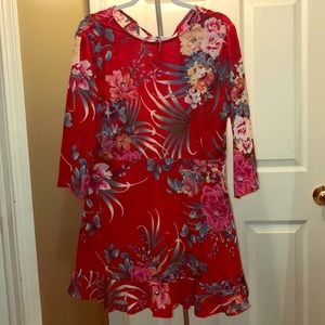 New Floral mini dress